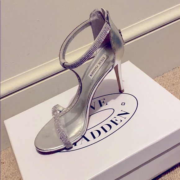 Steven Madden Rhinestone Heels - Picture 1 of 6